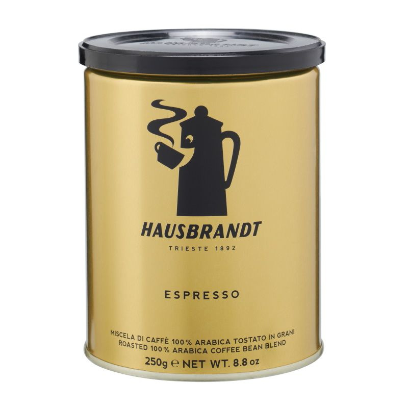 Кофе в зернах Hausbrandt Espresso, 250 гр. (ж.б.), итальянский кофе 100% Арабика  #1