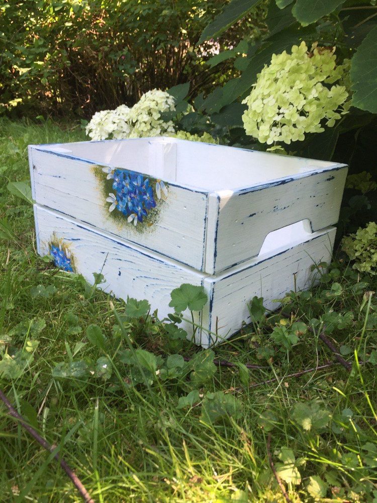 Деревянный ящик для хранения и организации пространства Simbel WOOD, авторская работа  #1