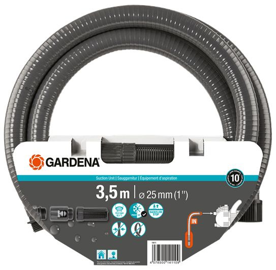 Шланг заборный Gardena с фильтром 3.5м 01411-20 #1