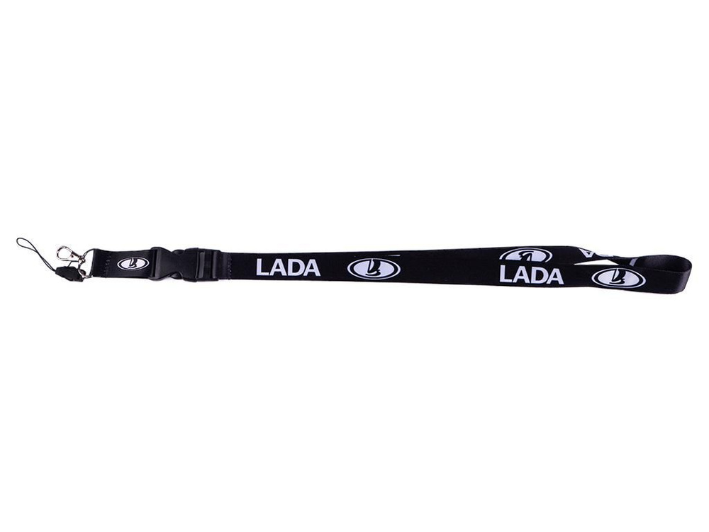 Шнурок для ключей LADA, черный #1