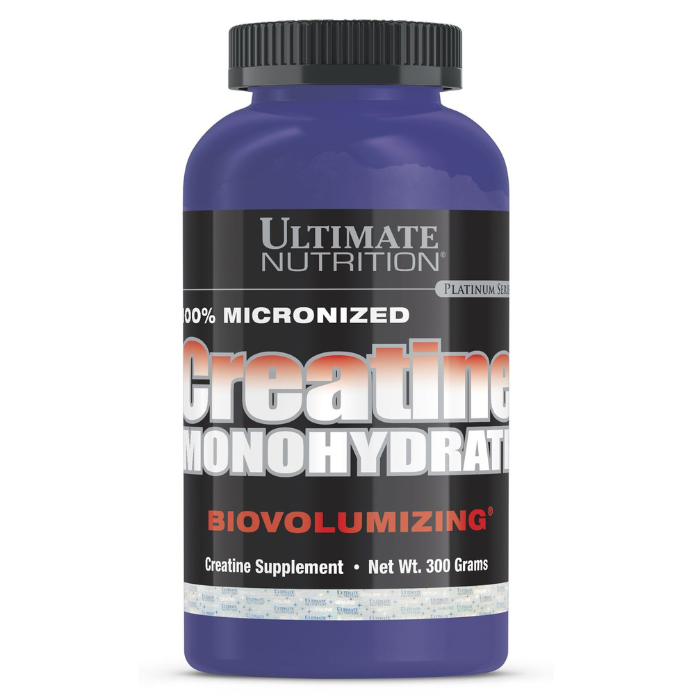 100% Креатин Моногидрат Ultimate Nutrition 100% Micronized Creatine Monohydrate 300 гр.  #1