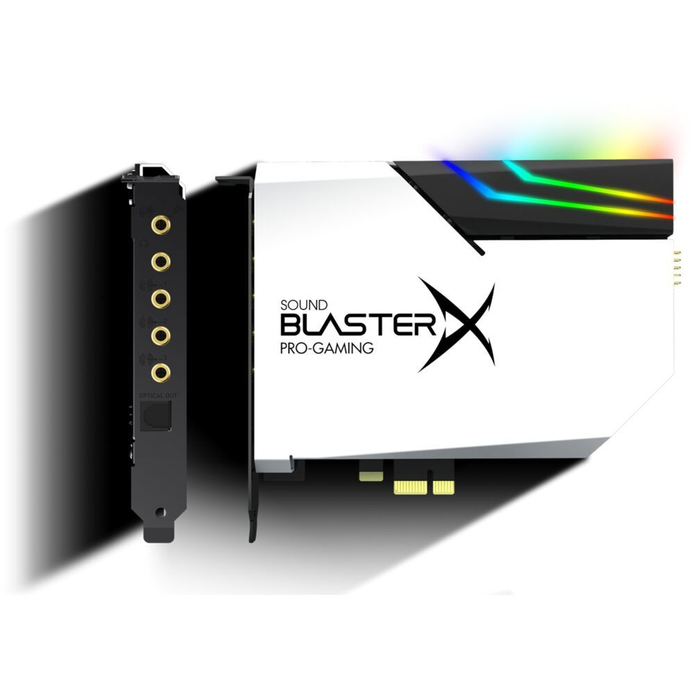 Звуковая карта Creative Sound BlasterX AE-5 Plus Pure Edition White PCI-eX Ret #1