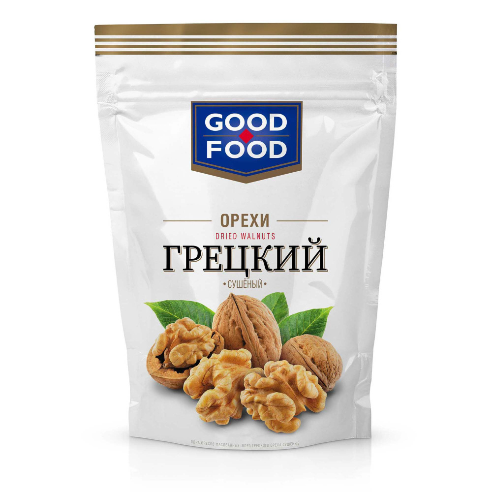 Орехи грецкие Good Food сушеные очищенные 130 г #1