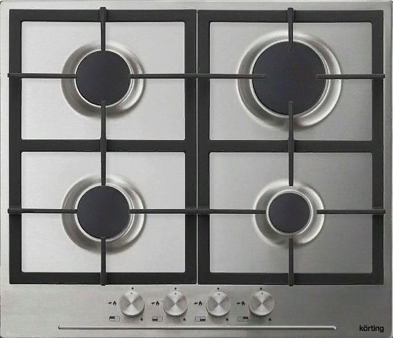 Варочная панель газовая встраиваемая Korting / Кортинг HG 665 CX ...