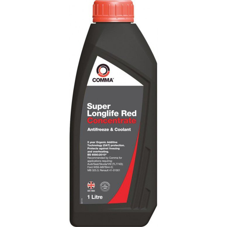 Антифриз Comma Super Longlife Red 1 л, концентрат #1