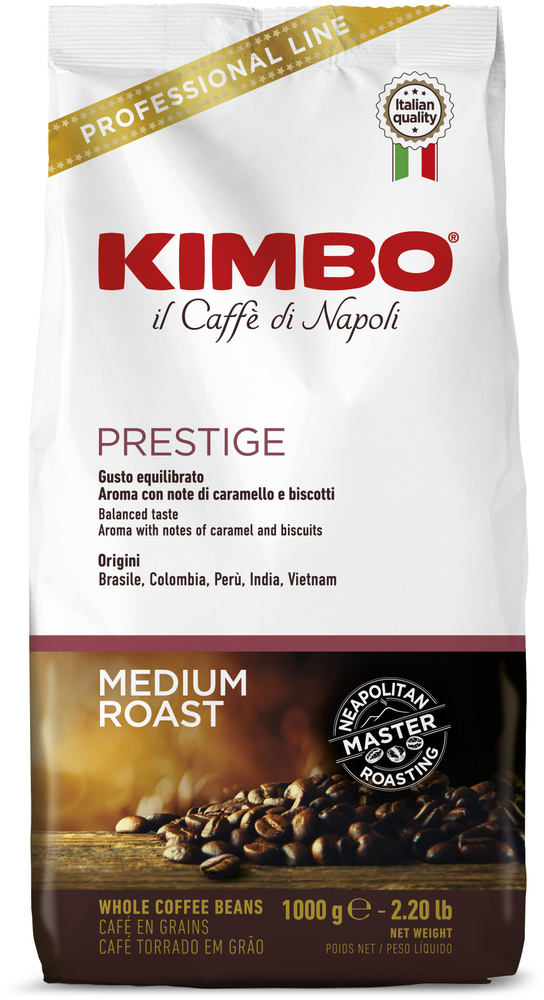 Кофе в зернах Kimbo Prestige 1кг #1