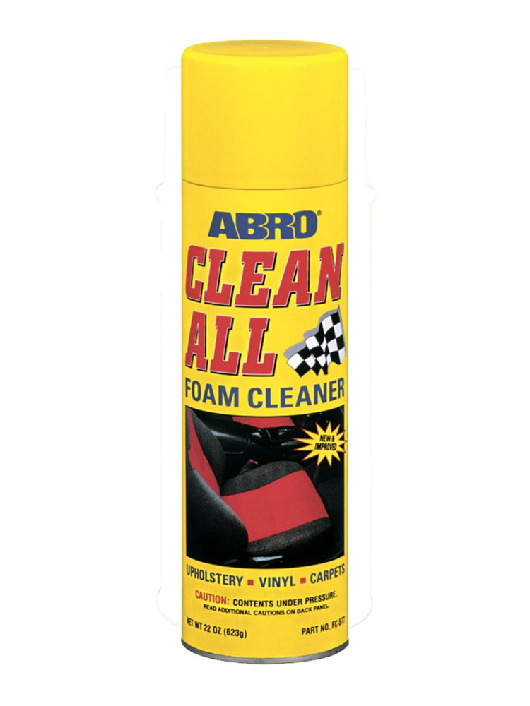 Очиститель Abro "CLEAN ALL", универсальный, пенный, аэрозоль, 623 гр.  #1