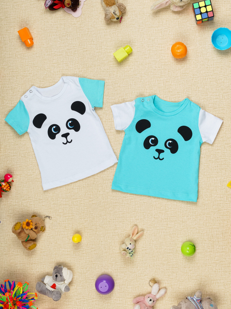 Комплект футболок Chic panda Уцененный товар #1