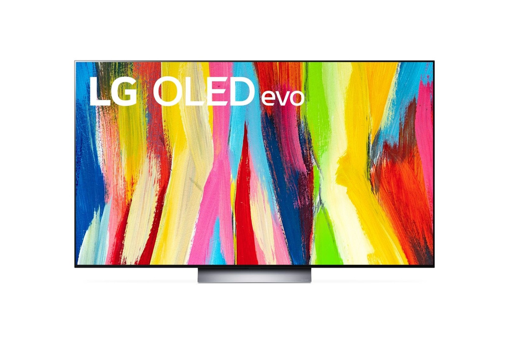 LG Телевизор OLED65C2RLA 65" 4K UHD, темно-серый #1