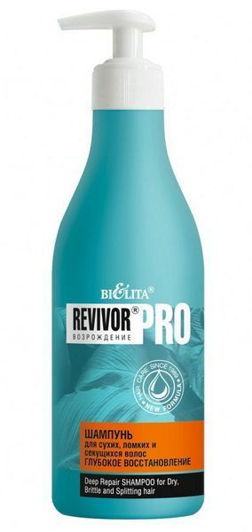 Белита Revivor Pro Шампунь для сухих, ломких и секущихся волос Глубокое восстановление, 500мл  #1