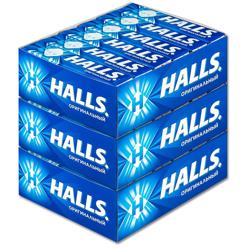 Леденцы Halls "Original", 25 г, 36 шт. #1