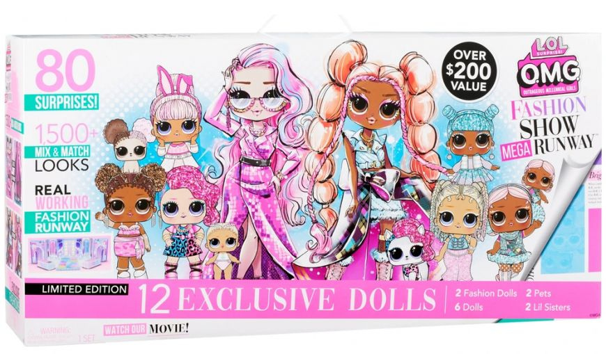 Набор LOL OMG Fashion Show Mega Runway с 12 эксклюзивными куклами #1