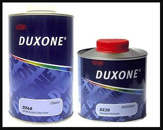 Duxone DX48 1 л.+ DX-20 0,5 л. лак акрил-полиуретановый универсальный 2К HS  #1