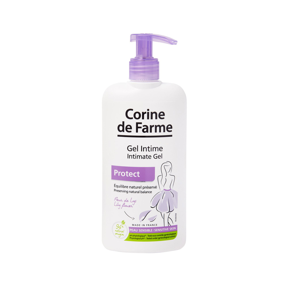 Corine de Farme Гель для душа для интимной гигиены с пребиотиками, 250 мл.  #1