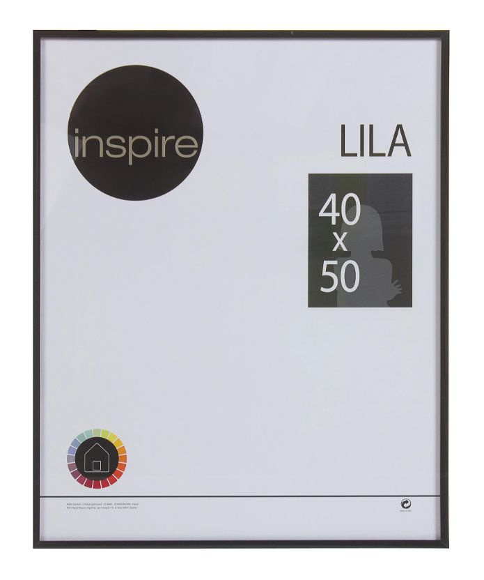 Рамка Inspire Lila 40х50 см цвет чёрный #1