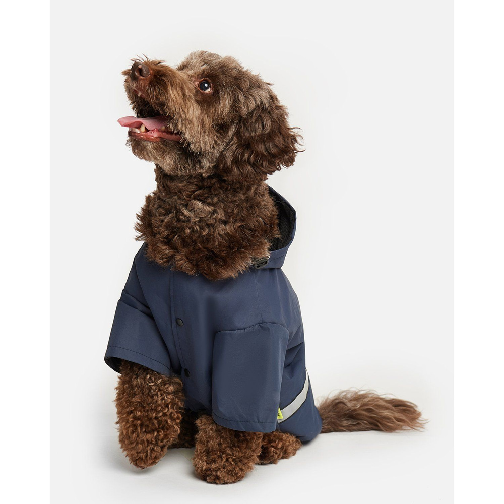 Куртка-дождевик для собак Zoozavr тёмно-синяя 50 #1