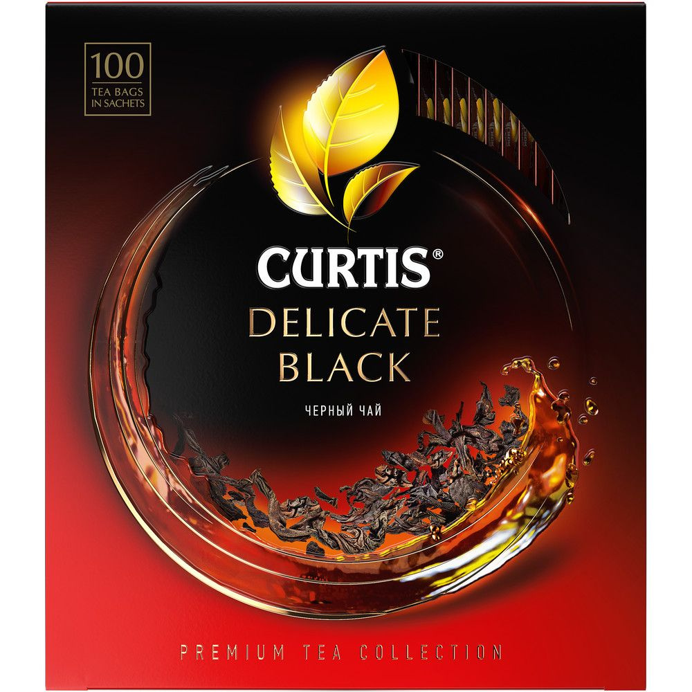 Чай черный в пакетиках CURTIS "Delicate Black" байховый, цветочные ...