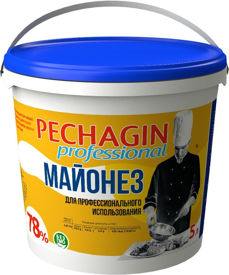 Майонез Печагин Pechagin Professional 78% 5 кг #1