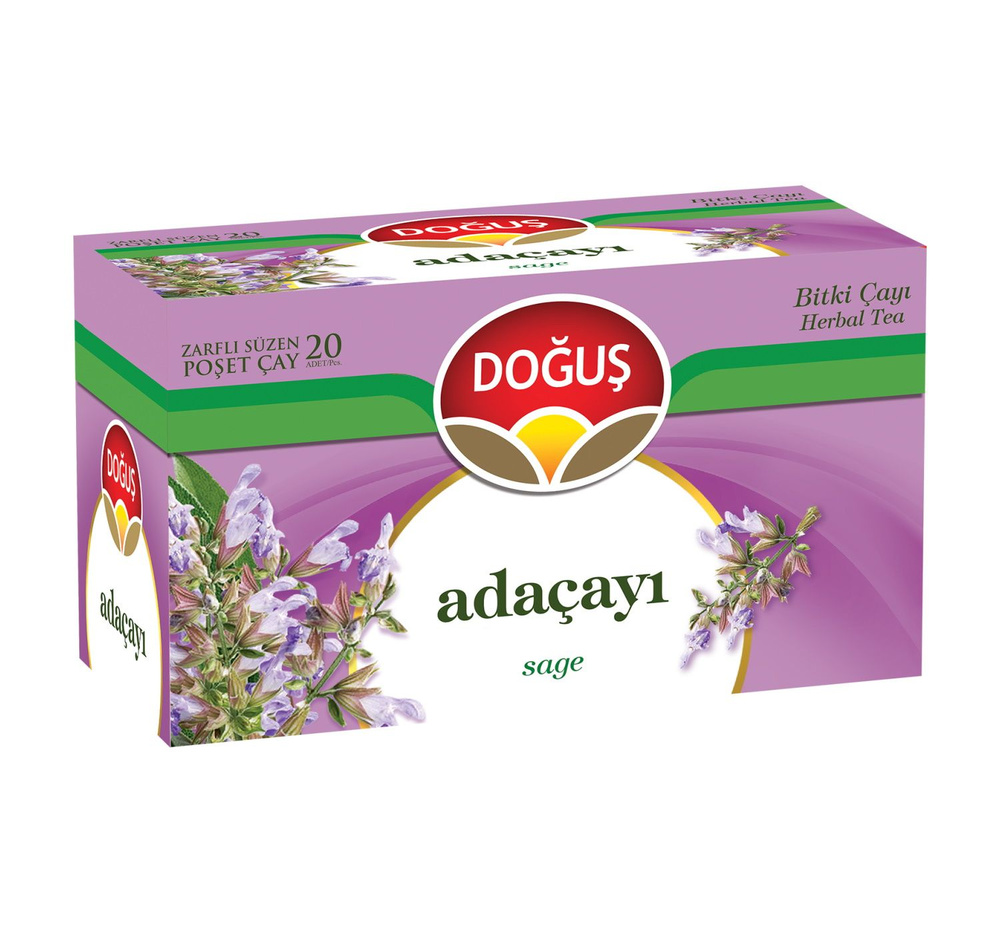 Турецкий травяной чай шалфей (ADACAYI) DOGUS, 20 пакетиков - купить с ...