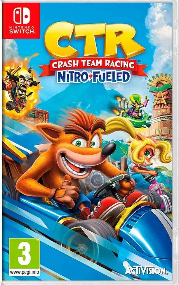 Игра Crash Team Racing Nitro-Fueled (Nintendo Switch, английская версия) #1