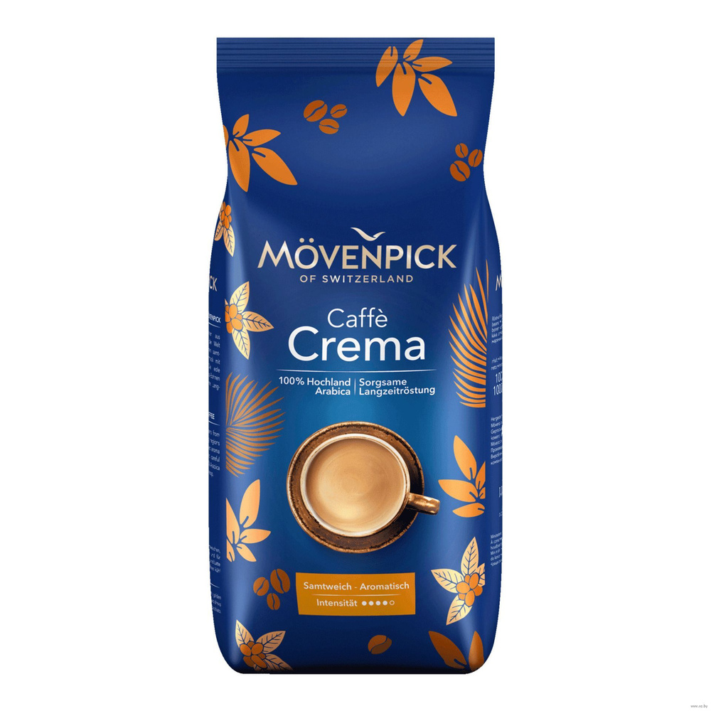 Movenpick Caffe Crema, 1 кг,  зерно #1