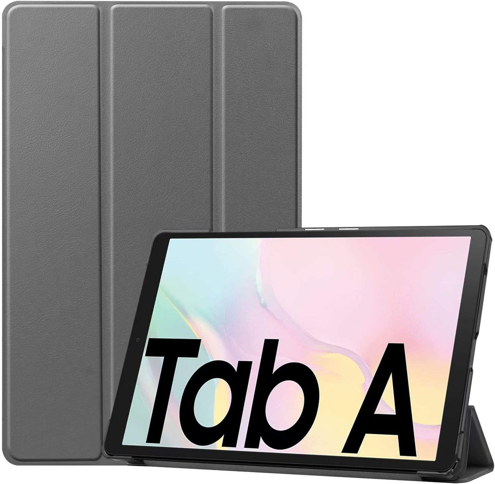 Умный чехол для Samsung Galaxy Tab A7 10.4 2022/ T509, Galaxy Tab A7 2020/ T500/ T505 10.4, серый  #1