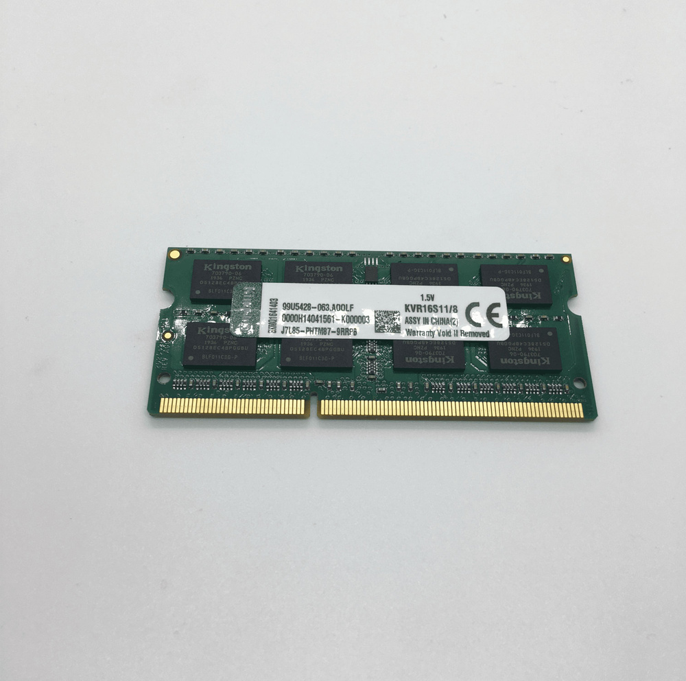 Kingston Оперативная память DDR3 8 ГБ 1600 MHz SO-DIMM PC3-12800s 1x8 ГБ (KVR16S11/8G.)  #1