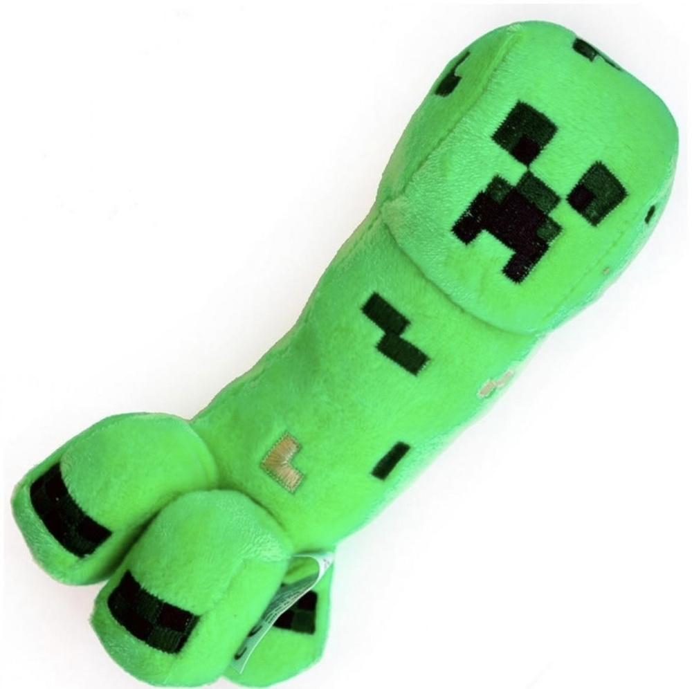 Мягкий плюшевый Крипер из Майнкрафт/ (Minecraft), 30 см #1