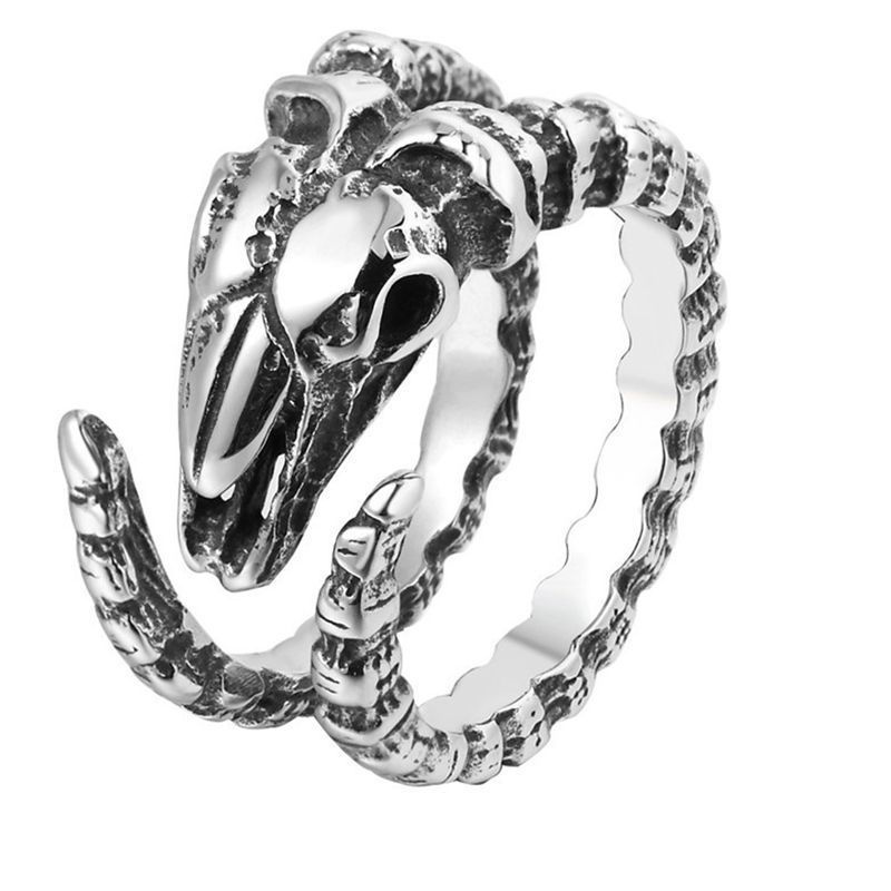 Кольцо Козёл / кольцо череп / скандинавское кольцо / кольцо скелет / кольцо викингов  #1