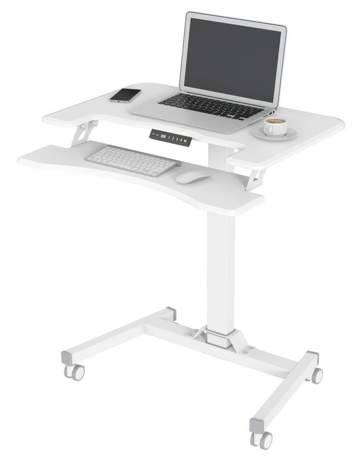 Стол для ноутбука Cactus CS-FDE103WWT столешница МДФ белый 91.5x56x123см  #1