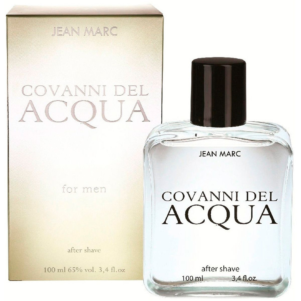 Jean Marc Лосьон после бритья COVANNI del ACQUA, для мужчин, аромат Ароматическая вода (100 мл)  #1