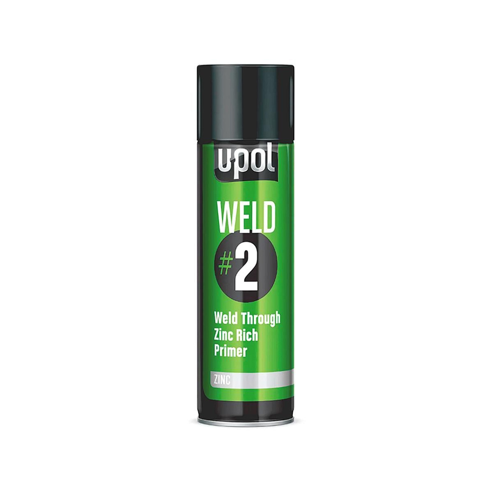 U-POL Weld 2 Zinc Rich Primer Грунт сварочный провариваемый с цинком для сварных швов автомобиля (серебристый) #1