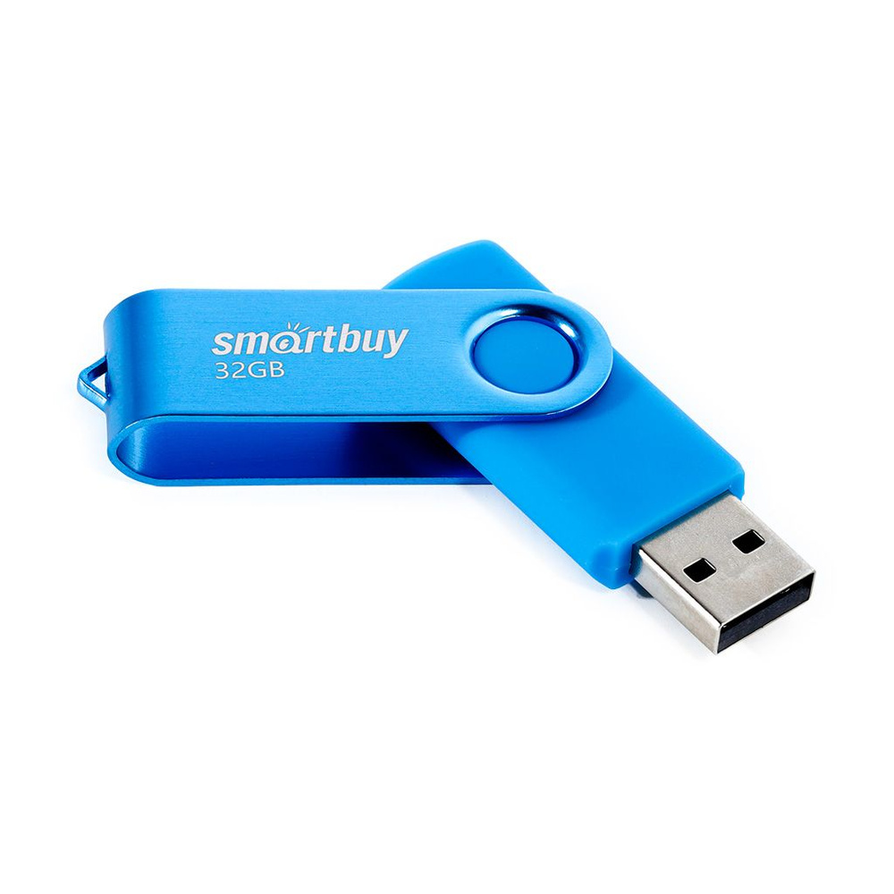 USB флеш накопитель 32 Gb SmartBuy Twist Blue (SB032GB2TWB) #1