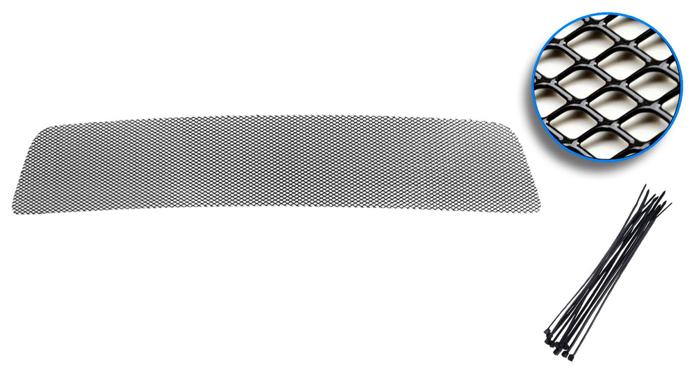 Защитная сетка радиатора для RENAULT DUSTER 2011-2015 (I), низ, 1шт #1