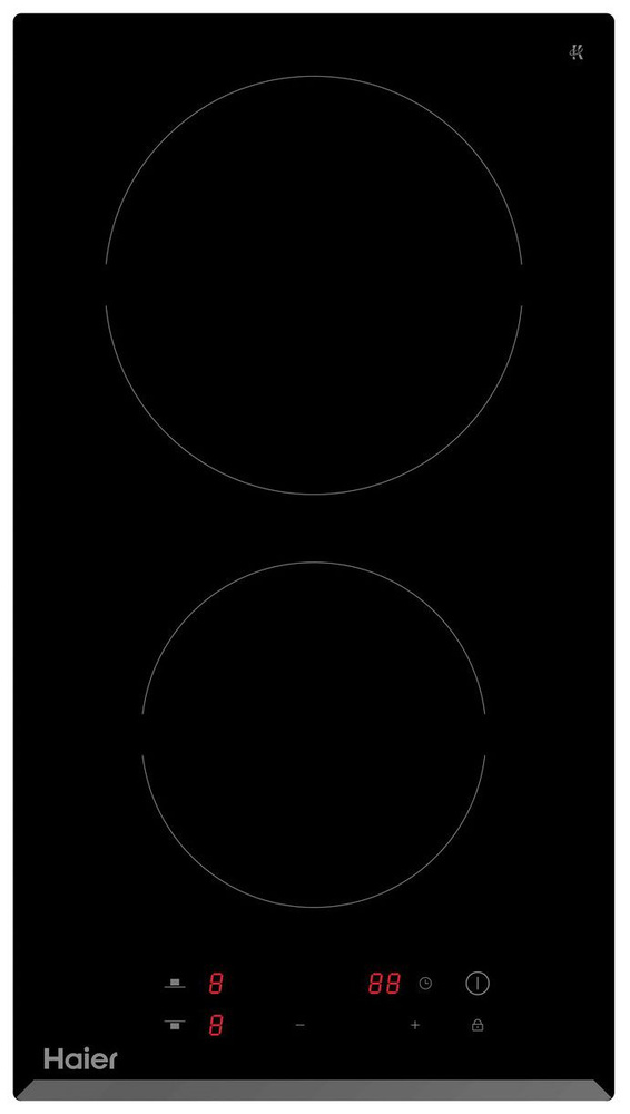 Электрическая варочная панель Haier HHY-C32RVB, встраиваемая, черный  #1