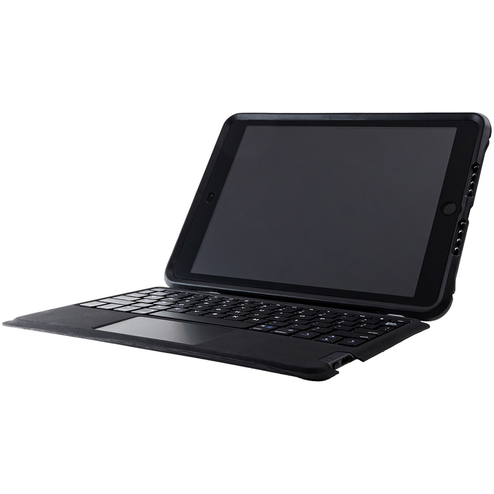 Чехол и клавиатура OtterBox для iPad 10.2 (2019/2020/2021) - Unlimited Keyboard Folio - Black Crystal #1
