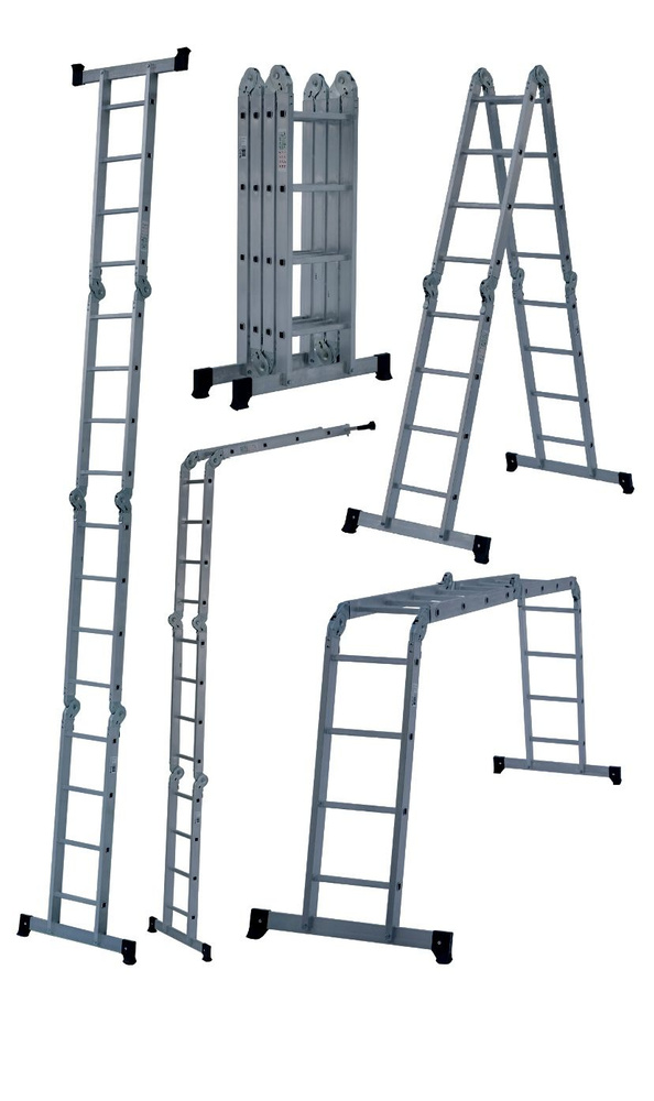 Лестница-трансформер четырёхсекционная 4x4 #1