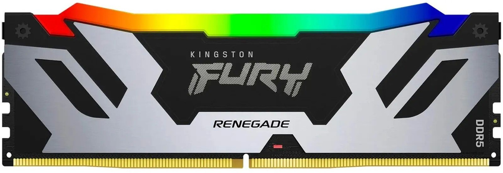 Оперативная память Kingston 16GB DDR5 6400 DIMM FURY Renegade RGB XMP Gaming Memory Non-ECC, CL32, 1.4V, #1