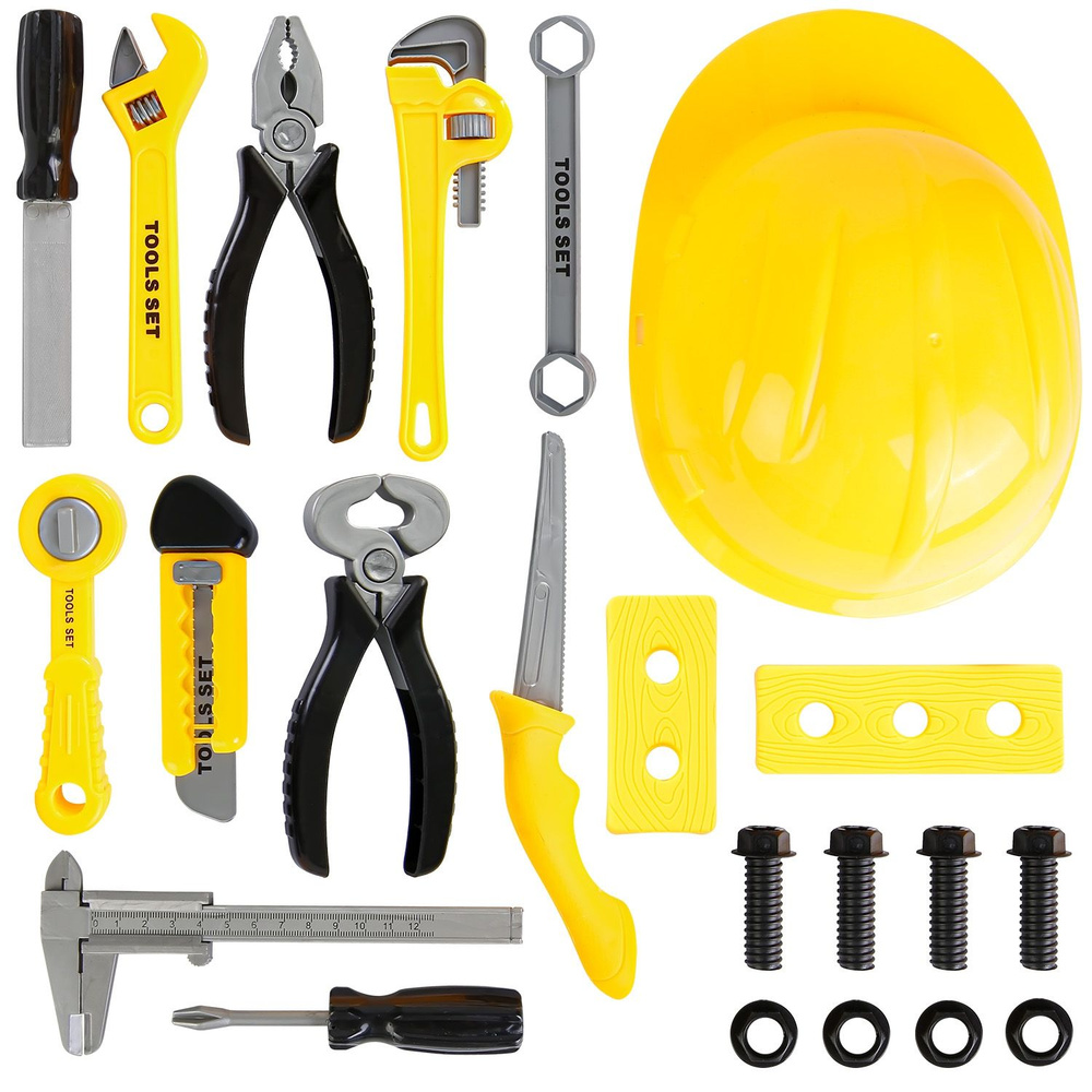 Игровой набор инструментов Altacto \"Строитель: монтажник\" (22 предм ...