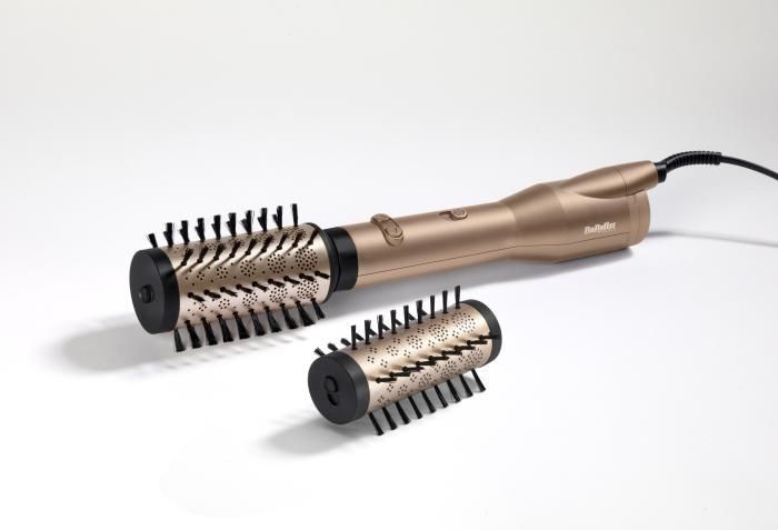 BaByliss Фен для волос AS952E 650 Вт, кол-во насадок 2, черный, черно-серый  #1