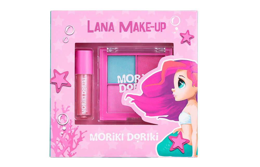 MORIKI DORIKI Набор для макияжа LANA Lip & Eyes #1