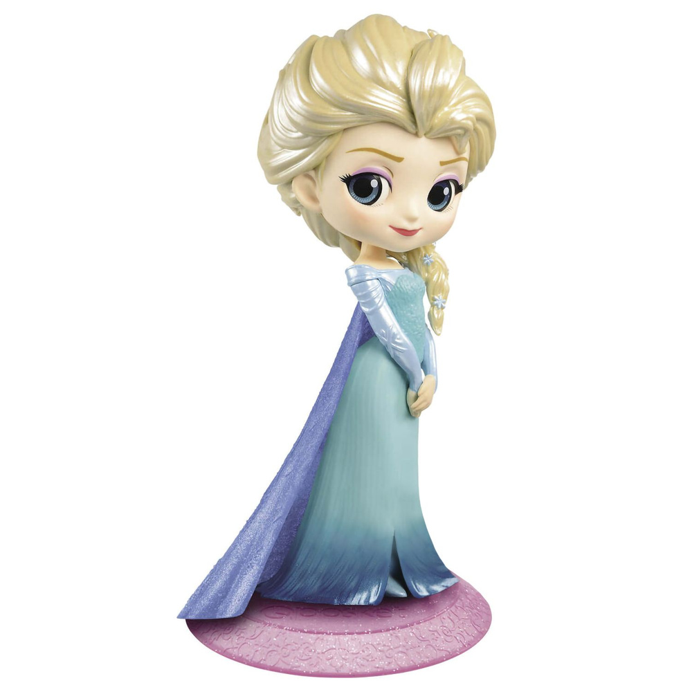 Аниме фигурка Q posket Disney Characters: Elsa Glitter line BP17520P #1