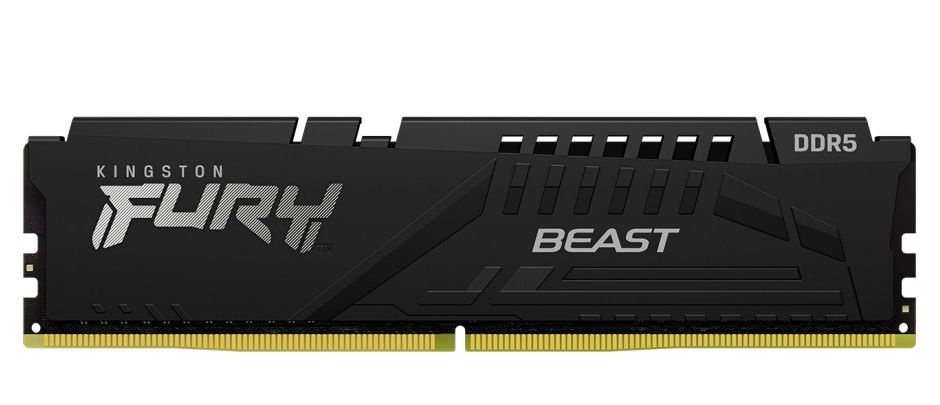 Kingston Оперативная память 32GB DDR5 5200 DIMM FURY Beast Black XMP Gaming Memory_341020 озон 1x32 ГБ #1