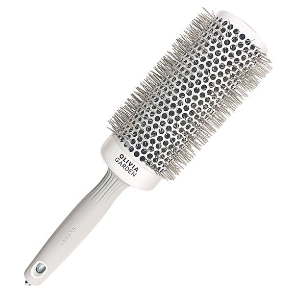 Термобрашинг Olivia Garden EXPERT BLOWOUT SPEED XL Wavy Bristles White&Grey 55 мм #1