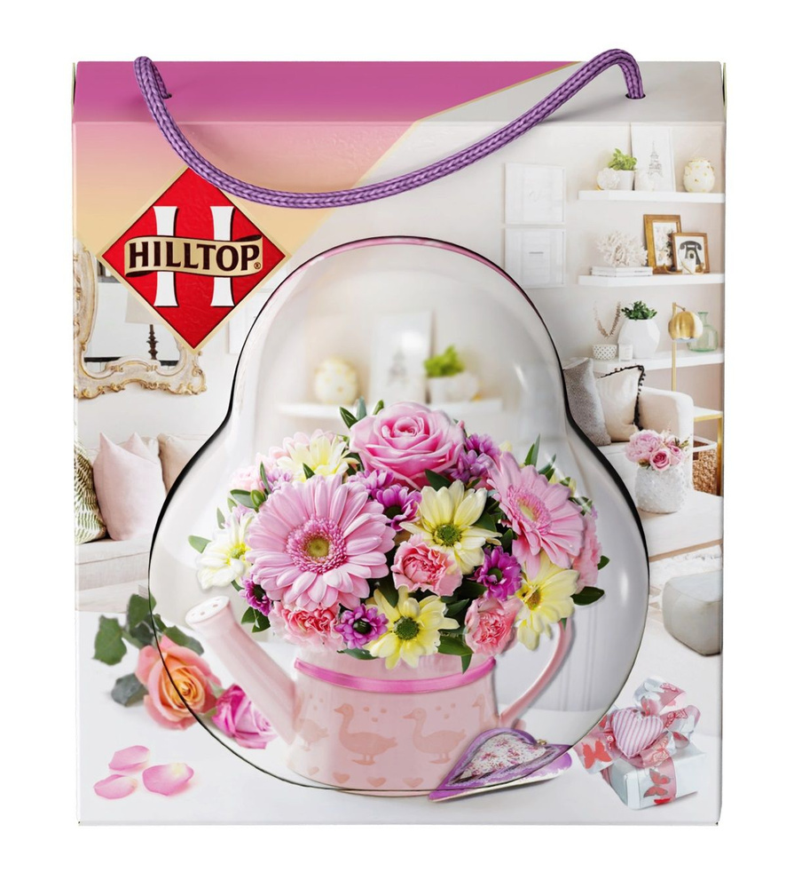 Чай Hilltop весенний сюрприз "Розовые цветы", 50 г в футляре #1