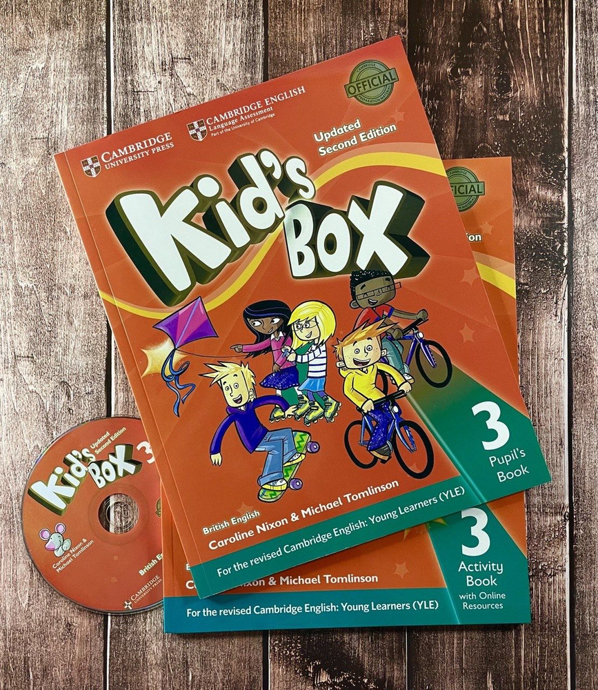 Вопросы и ответы о Kids Box 3. ПОЛНЫЙ КОМПЛЕКТ (2nd Edition Updated)  Students Book; Workbook + CD + Webcode – OZON