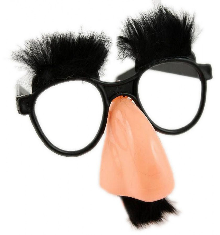 Карнавальные очки-маска "Брови усы" 19*17см #1