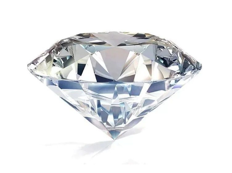 Искусственный алмаз, Муассанит    9мм. #1