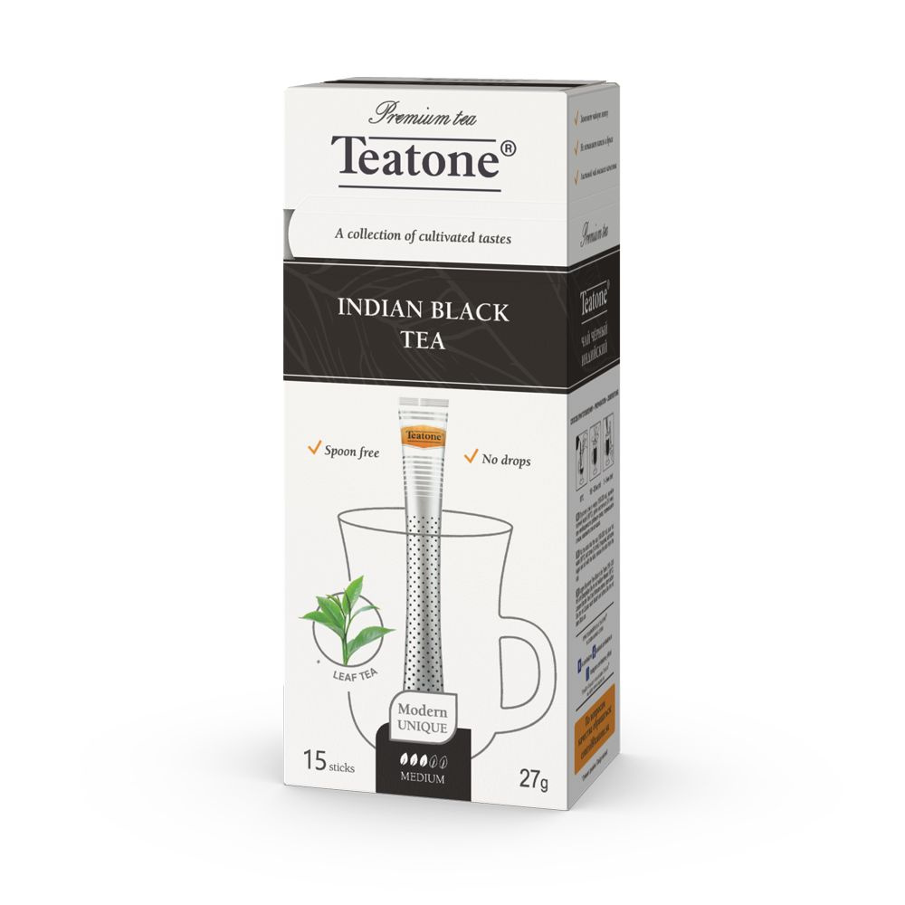Teatone Чай Teatone Черный Индийский в стиках 15шт #1