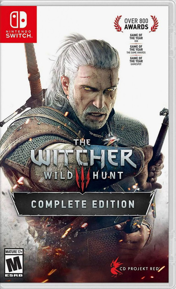 Игра Ведьмак 3: Дикая Охота. Полное Издание (The Witcher 3: Wild Hunt. Complete Edition) (Nintendo Switch, #1